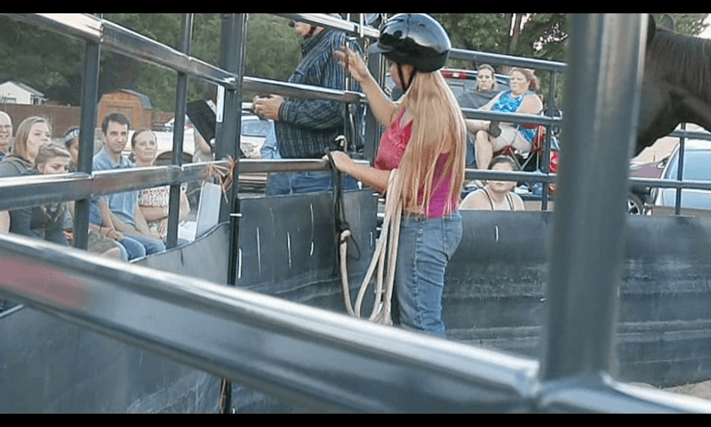 a round pen service at god's country cowboy church